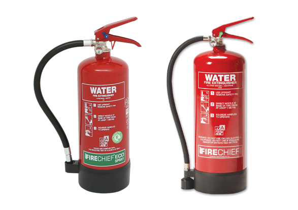 Water fire extinguishers with Additive (Fire Class A)